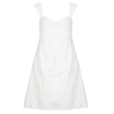 Guess Rövid ruhák SS STELLA EMBROIDERY MINI Fehér EU M női ruha