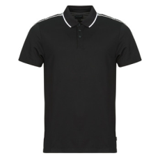 Guess Rövid ujjú galléros pólók GUESS QUATTO G TAPE Fekete EU XL