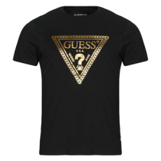 Guess Rövid ujjú pólók CHAIN TRI Fekete EU XL