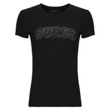 Guess Rövid ujjú pólók LOGO LACE Fekete EU XS női póló