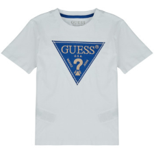 Guess Rövid ujjú pólók ORGANIC COTTON JERSEY Fehér 10 ans gyerek póló