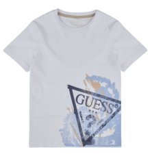 Guess Rövid ujjú pólók ORGANIC COTTON JERSEY Fehér 8 ans gyerek póló
