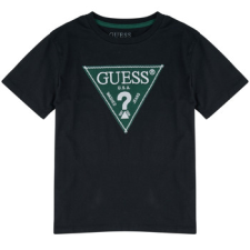 Guess Rövid ujjú pólók ORGANIC COTTON JERSEY Fekete 14 ans gyerek póló