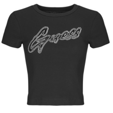 Guess Rövid ujjú pólók RIB LOGO Fekete EU M
