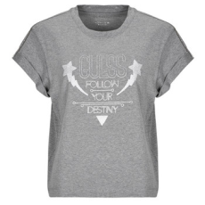 Guess Rövid ujjú pólók SLEEVES STRASS Szürke EU S