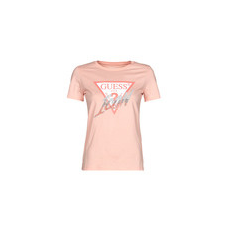 Guess Rövid ujjú pólók SS CN ICON TEE Rózsaszín EU XS