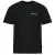 Guess Rövid ujjú pólók SS CN REG UNISEX LOGO PRINT Fekete EU L