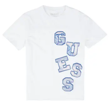 Guess Rövid ujjú pólók SS T-SHIRT Fehér 18 ans gyerek póló
