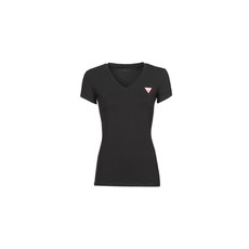 Guess Rövid ujjú pólók SS VN MINI TRIANGLE TEE Fekete EU S