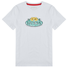 Guess Rövid ujjú pólók T SHIRT Fehér 16 ans