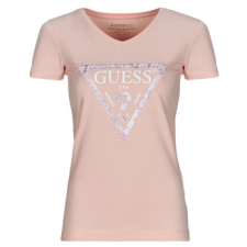 Guess Rövid ujjú pólók VN PYTHON TRIANGLE Rózsaszín EU XS női póló