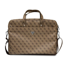 Guess Saffiano 4G Triangle Logo GUCB15P4TW 16" tablet táska, barna tablet tok