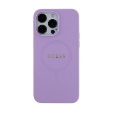 Guess Saffiano MagSafe iPhone 16 kemény hátlap tok, lila GUHMP16SPSAHMCU tok és táska