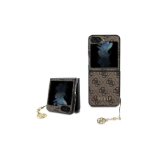 Guess Samsung Z Flip 5 barna tok GUHCZF5GF4GBR (128631) (GUHCZF5GF4GBR) tok és táska