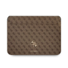 Guess Sleeve 4G Big Logo, GUCS13G4GFBR 13" laptop tok, barna