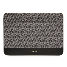 Guess Sleeve GCube Stripes, GUCS16HGCFSEK 16" laptop tok, fekete számítógéptáska