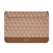 Guess Sleeve GCube Stripes, GUCS16HGCFSEW 16" laptop tok, barna számítógéptáska