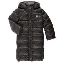 Guess Steppelt kabátok HOODED LS LONG PADDED PUFFER Fekete 14 ans gyerek kabát, dzseki