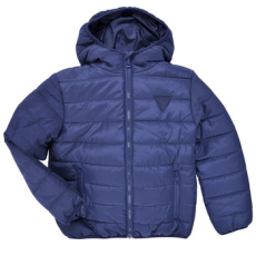 Guess Steppelt kabátok HOODED LS PADDED PUFFER W ZIP Kék 5 ans