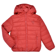 Guess Steppelt kabátok HOODED LS PADDED PUFFER W ZIP Piros 4 ans