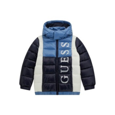 Guess Steppelt kabátok HOODED PADDED JACKET Kék 16 ans gyerek kabát, dzseki