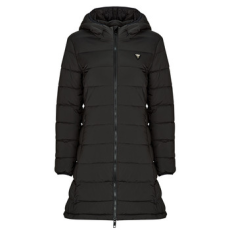 Guess Steppelt kabátok NEW ALETA LONG PUFFER JACKET Fekete EU L