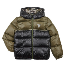 Guess Steppelt kabátok  PADDED HOODED LS JACKET W/ZIP Sokszínű 14 ans