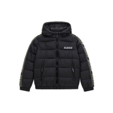 Guess Steppelt kabátok PADDED LS JACKET W/ZIP_MINI ME Fekete 12 ans gyerek kabát, dzseki