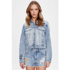Guess Stevie W3GN45 S INTL farmer dzseki fehér/világoskék női dzseki, kabát
