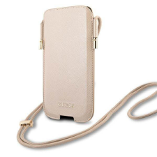 Guess telefontáska GUHCP12MSAPSLG 6,1" arany Saffiano tok és táska