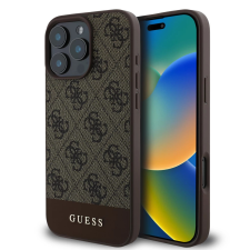 Guess tok Barna Apple iPhone 16 Pro Max készülékhez GUHCP16XG4GLBR tok és táska