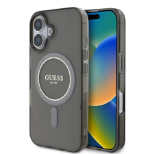 Guess tok Fekete Apple Iphone 16 készülékhez GUHMP16SHFGEREK tok és táska