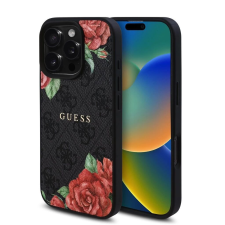 Guess tok fekete/virágmintás GUHMP16XP4ROPEMC Apple iPhone 16 Pro Max készülékhez tok és táska