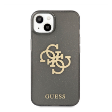 Guess TPU Big 4G Full Glitter Apple iPhone 13 mini hátlap tok, fekete tok és táska