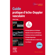  Guide pratique d'écho-Doppler vasculaire – Anne Long idegen nyelvű könyv