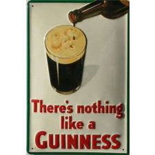  Guinness Smiling Pint - Fémtábla dekoráció