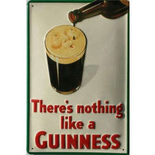 Guinness Smiling Pint - Fémtábla dekoráció