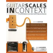  Guitar Scales in Context – Joseph Alexander idegen nyelvű könyv