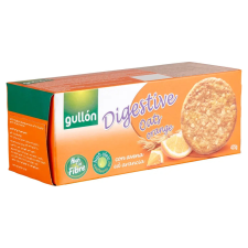 Gullon Digestive zabpelyhes narancsos keksz - 425 g csokoládé és édesség