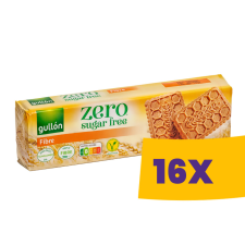 Gullón Fibre rostdús cukormentes keksz 170g (Karton - 16 db) csokoládé és édesség