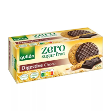 Gullon Gullon Choco digestive étcsokoládés, cukormentes keksz - 270g reform élelmiszer