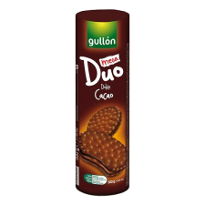 Gullon Keksz gullon mega duo duplacsokis 500g csokoládé és édesség