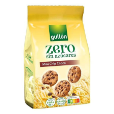 Gullón Keksz GULLON Mini Chip Choco Zero 75g csokoládé és édesség
