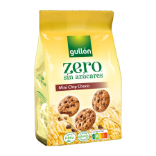Gullón mini chip choco zero keksz csokoládé darabkákkal, édesítőszerrel 75 g csokoládé és édesség