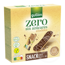 Gullon snack zero étcsokoládés szeletek - 150g csokoládé és édesség