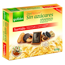  Gullón surtido keksz válogatás 329 g reform élelmiszer