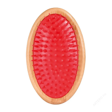  GUMI KEFE, piros, apró tüskékkel - LAIKA kutyafésű