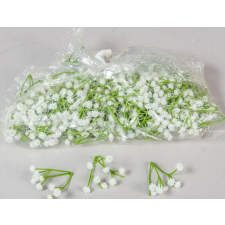 Gumi rezgő fürt 6 cm - Törtfehér dekoráció