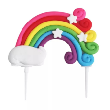  Gumiból készült szivárvány tortadísz sütés és főzés