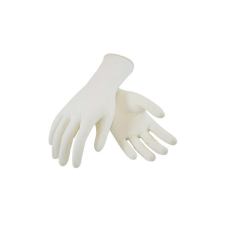 Gumikesztyű latex púderes xl 100 db/doboz, gmt super gloves fehér védőkesztyű